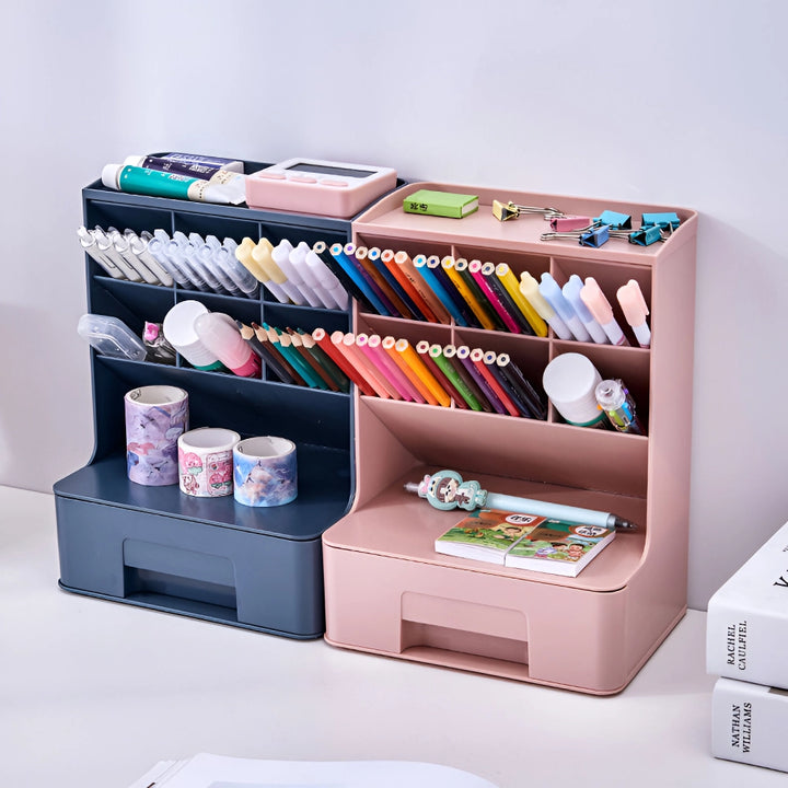 Elegant Multi-Function Desk Organizer