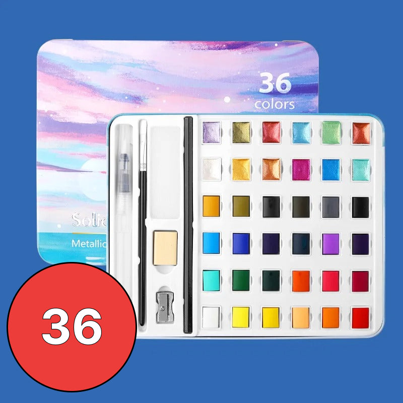 Solid Watercolor Paint Set