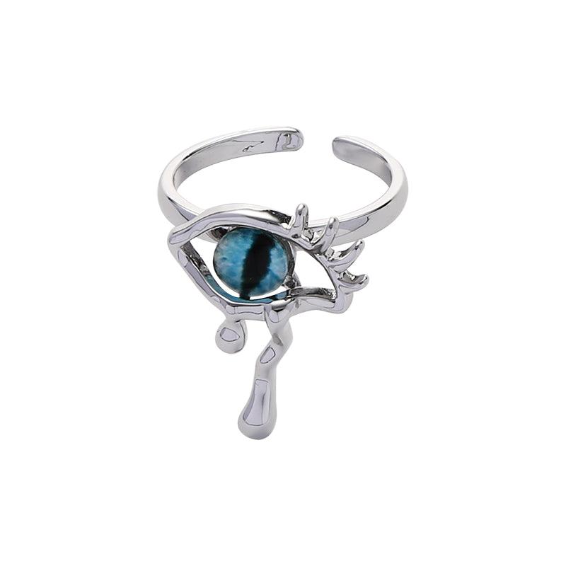 Fashion Devil's Eye Cat Ring Girl - Trendha
