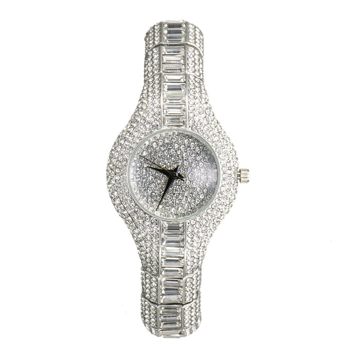 Fashion Watch With Diamonds And Colorful Stones Full Of Diamonds European-Style High-End Watches For Women - Trendha