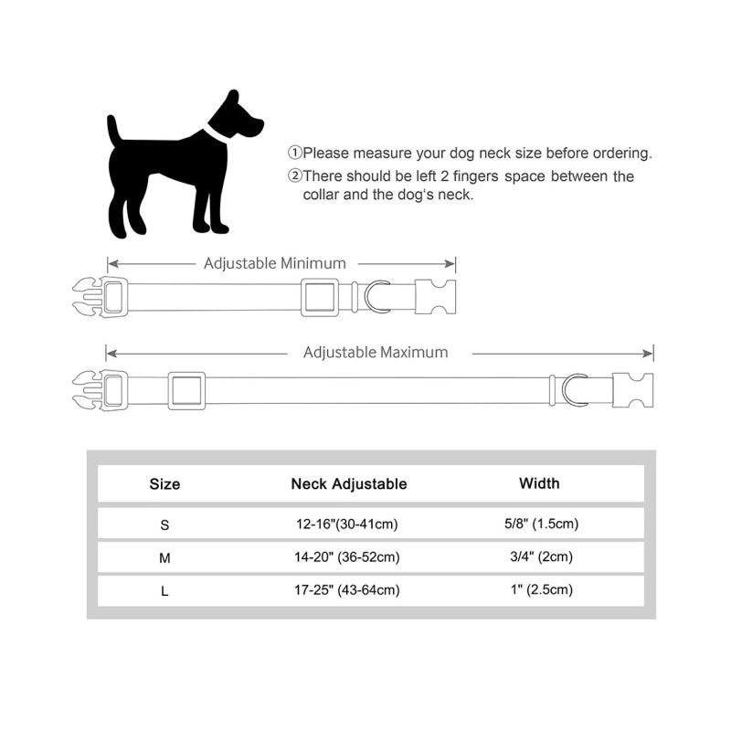 Waterproof PVC Dog Collar