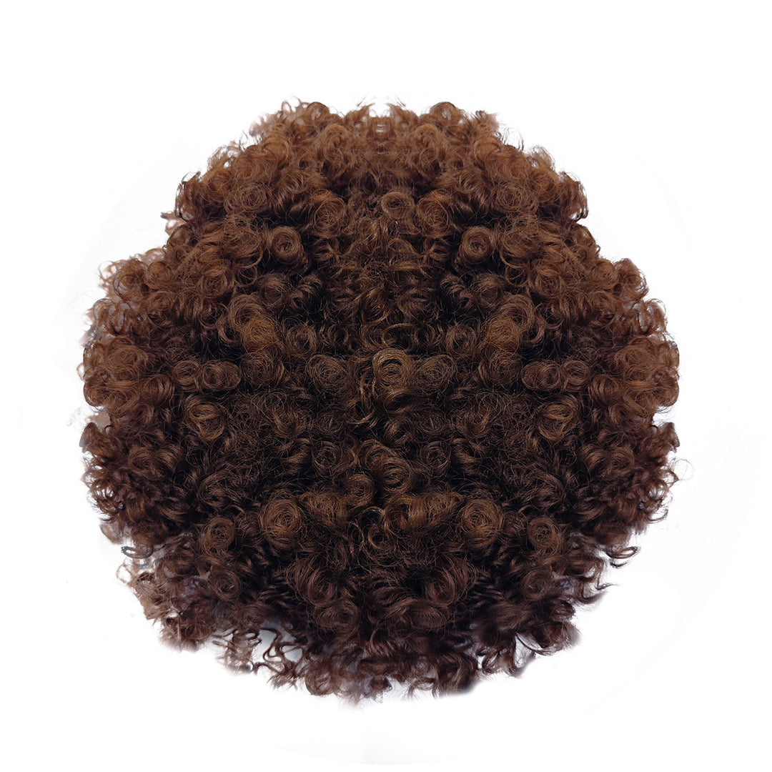 Women's Drawstring Fluffy Wig