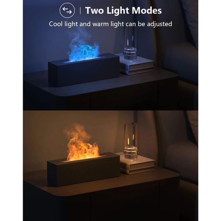 Colorful Flame USB Fragrance Diffuser with Humidification