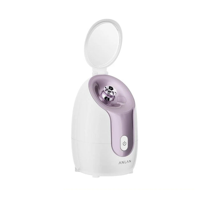 Hot Nano Face Steamer with Adjustable Nozzle and Built-in Mirror