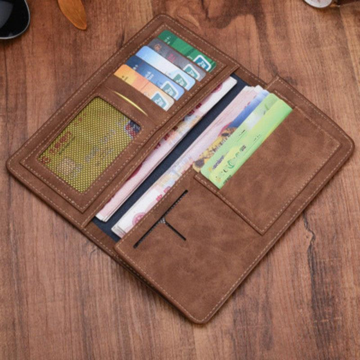 Genuine Leather Purses Coin Bag Men's Wallets - Trendha