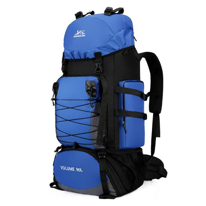 Men's Outdoor Hiking Bag 90L Large Capacity - Trendha