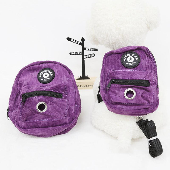 Retro Dark Star Backpack Dog - Trendha