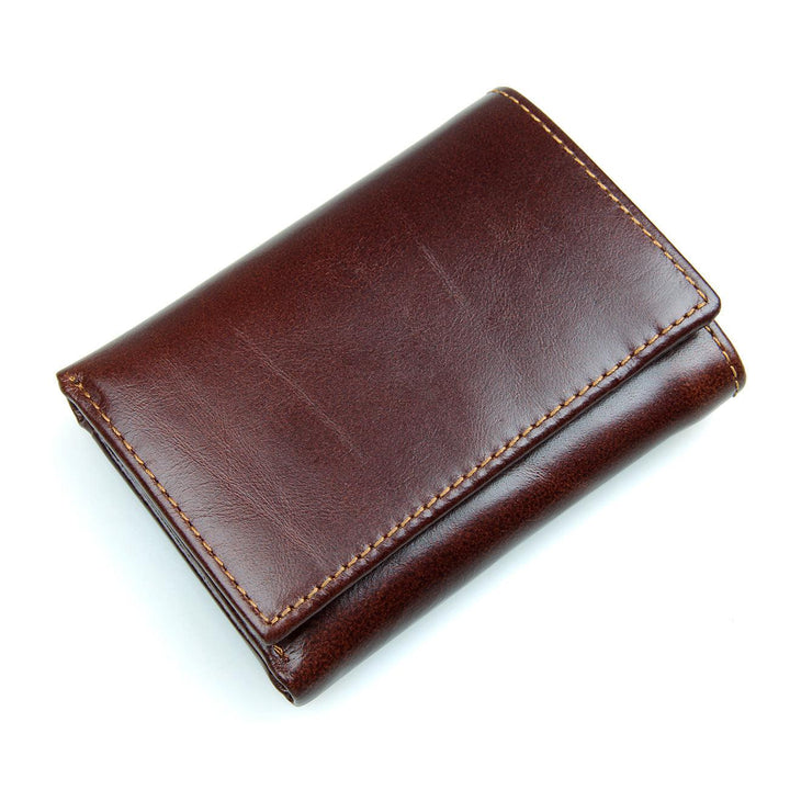 Retro Fashion Anti Scanning Leather Wallet - Trendha