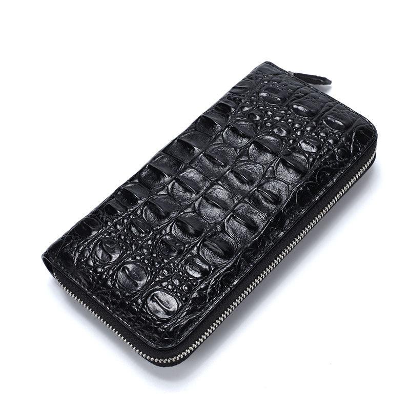 Skin Bone Leather Wallet Men's Long Hand - Trendha