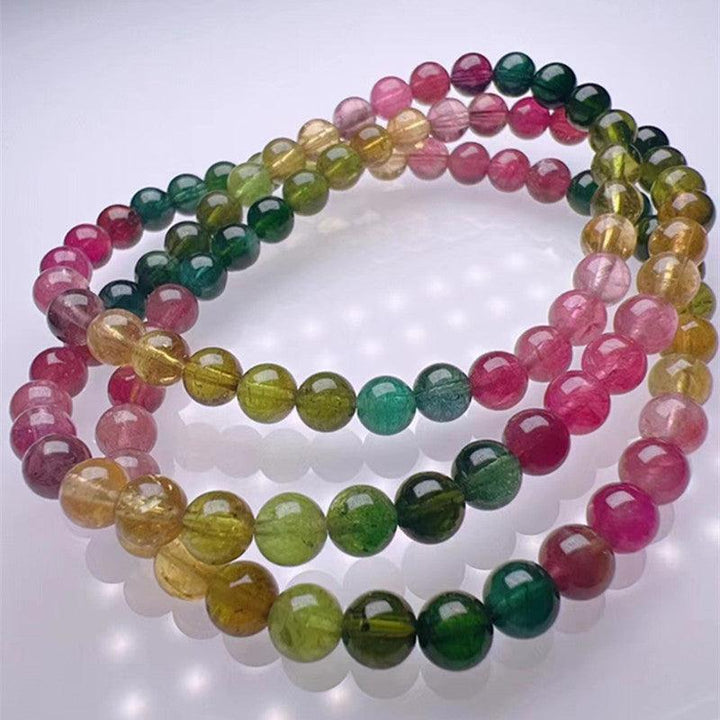 Tourmaline Macaron Multi Loop Bracelet Female - Trendha