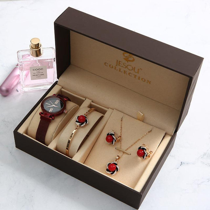 Wind Watch Bracelet Set To Send Girls Simple - Trendha