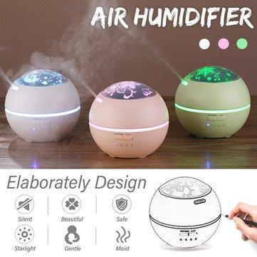 150ml Air Humidifier Colorful LED Light Essential Oil Diffuser Office Home Purification - Trendha