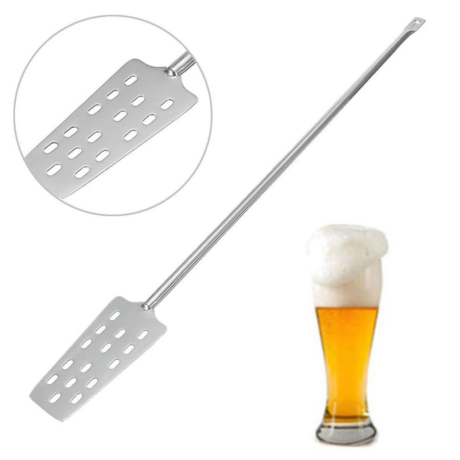 316 Stainless Steel Wine Mash Tun Mixing Stirrer Paddle Homebrew With 15 Holes Wine Making Tools - Trendha
