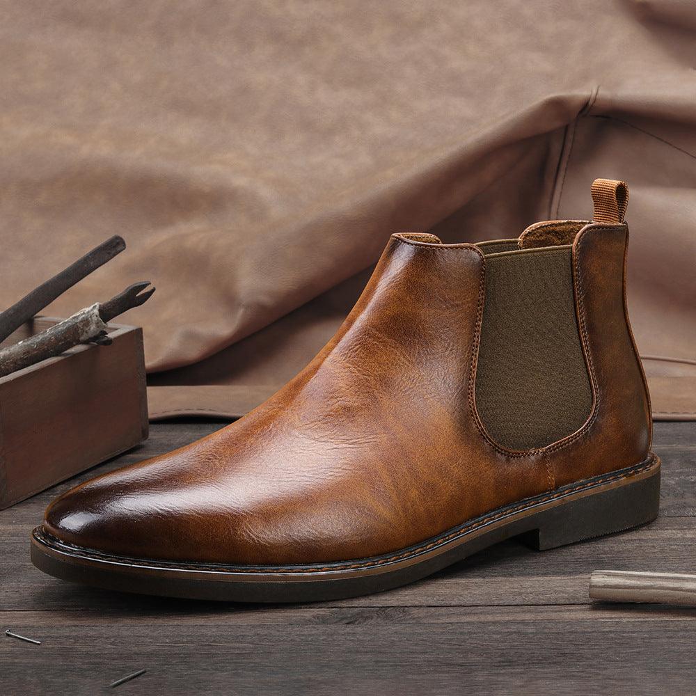 Men's Fashionable British Short Boots Retro Martin Boots - Trendha
