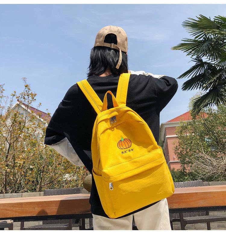 Campus nylon waterproof school bag - Trendha