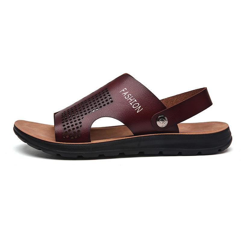 Sandals And Slippers Men's Soft-soled Beach Shoes - Trendha