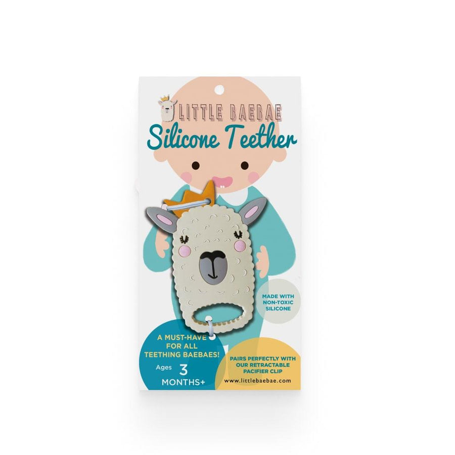 Royal Rosie Silicone Llama Teether - Trendha