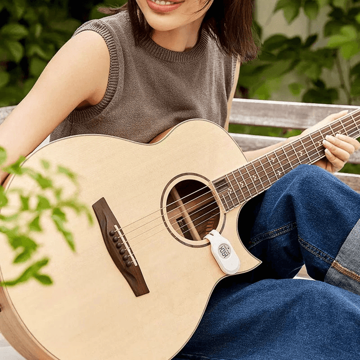 Youpin Qingping Li Guitar Bluetooth Thermometer Electronic Ink Screen Accurate Temperature and Humidity Measurement Portable - Trendha