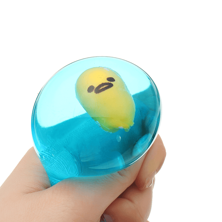 Squishy Yolk Grinding Transparent Egg Stress Reliever Squeeze Stress Party Fun Gift - Trendha