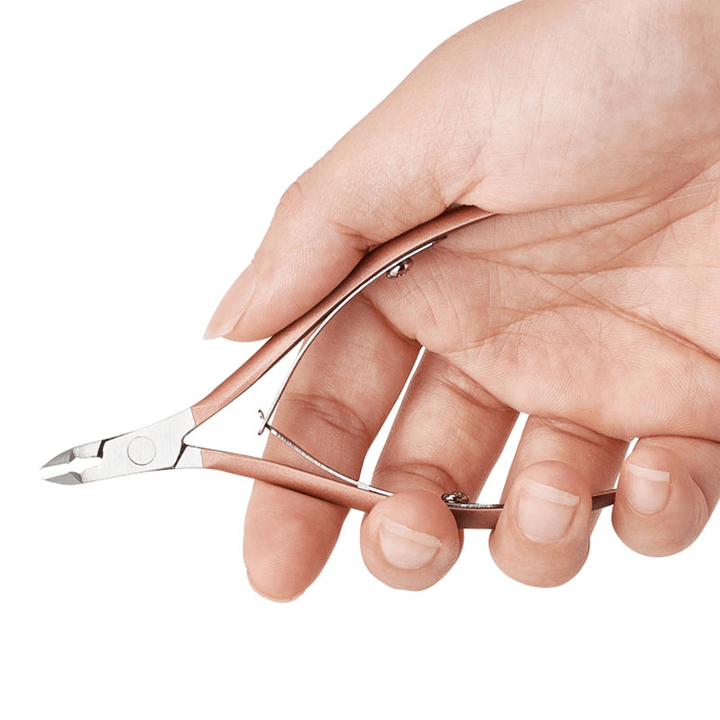 Y.F.M® Stainless Steel Ingrown Toenails Cutter Nipper Clipper Paronychia Care Dead Skin Pliers - Trendha