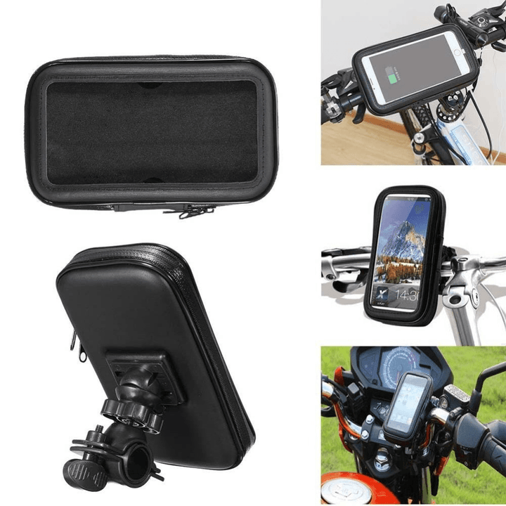 Untoom Bicycle Motorcycle Phone Holder Waterproof Bike Phone Case Bag - Trendha