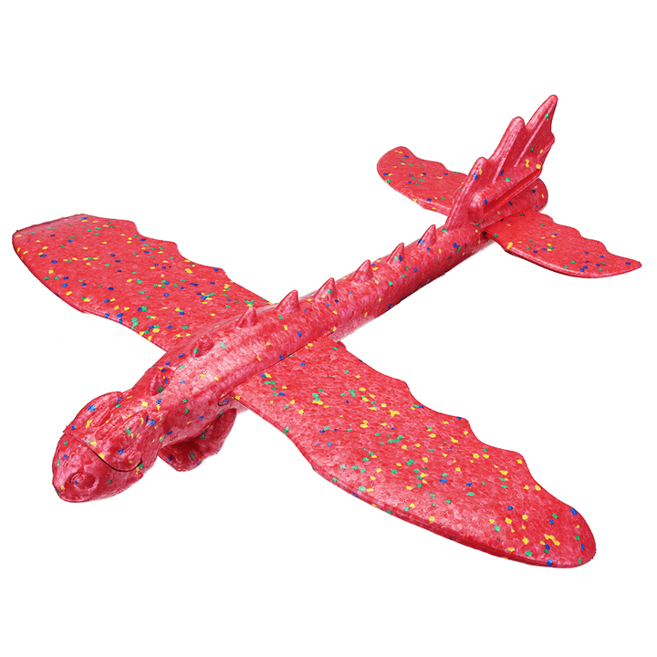 Inertial Foam EPP Airplane Dinosaur Dragon Plane Toy 48Cm Hand Launch Throwing Glider Aircraft - Trendha