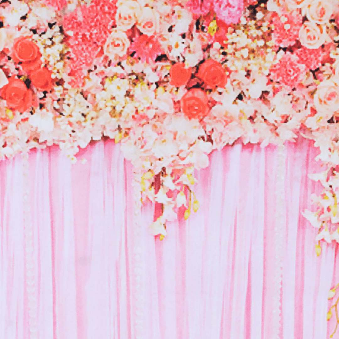 Rose Flower Wall Photography Backdrop Wedding Decorations Background Engagement Valentine Prop - Trendha
