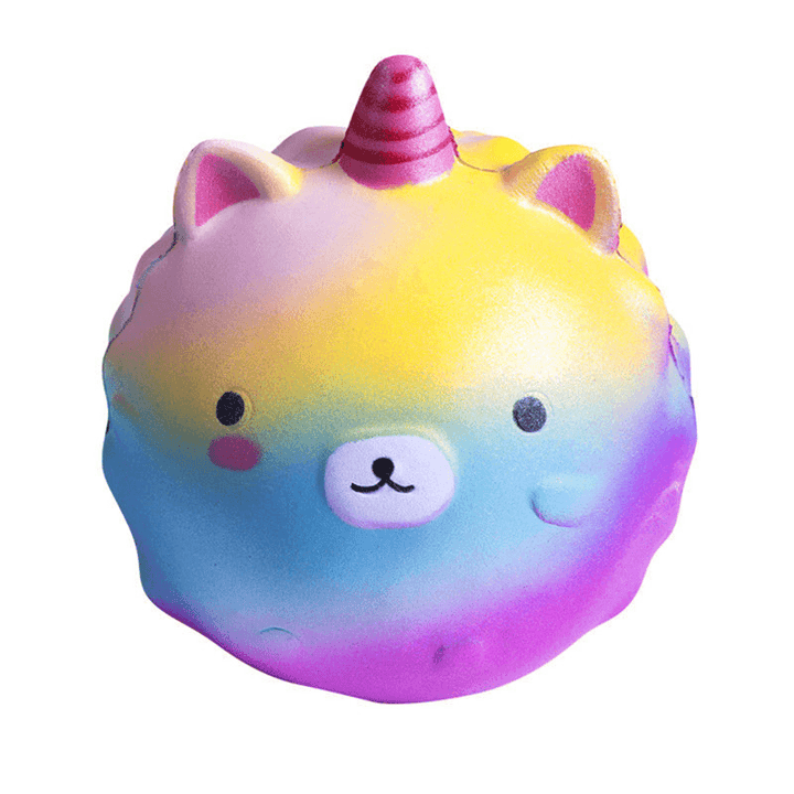Cute Soft Rainbow Unicorn Whale Strawberry Squishy Charm Decompression Gift Toy - Trendha