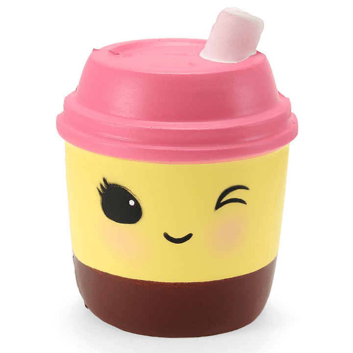 Xinda Squishy Milk Tea Cup 10Cm Soft Slow Rising with Packaging Collection Gift Decor Toy - Trendha
