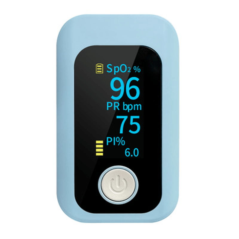 OLED Fingertip Pulse Oximeter Portable Pulse Oximeter Spo2 PR PI Monitor Digital Perfusion Index Heart Rate Blood Oxygen Saturation Monitor - Trendha