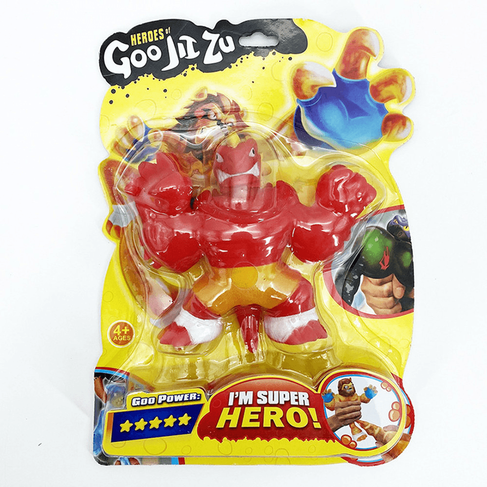 Hero Character Super Elastic Animal Doll Rubber Man Squeeze Le Decompression Vent Toy - Trendha