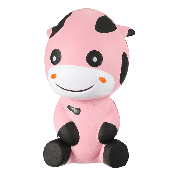 Squishy Baby Cow Jumbo 14Cm Slow Rising with Packaging Animals Collection Gift Decor Toy - Trendha