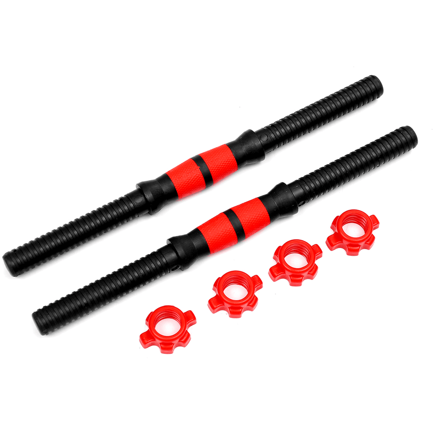 40/50Cm 1 Pair Dumbbell Bar Collars Weight Lifting Sport Home Gym Exercise Rods - Trendha