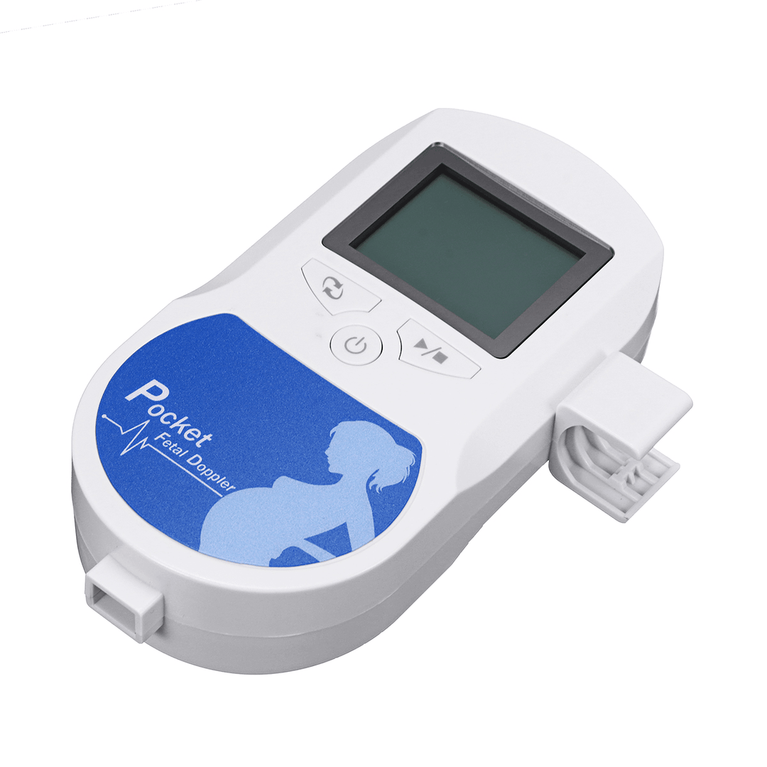 LCD Display Fetal Doppler Detector Baby Heartbeat Monitor Health Prenatal Probe - Trendha