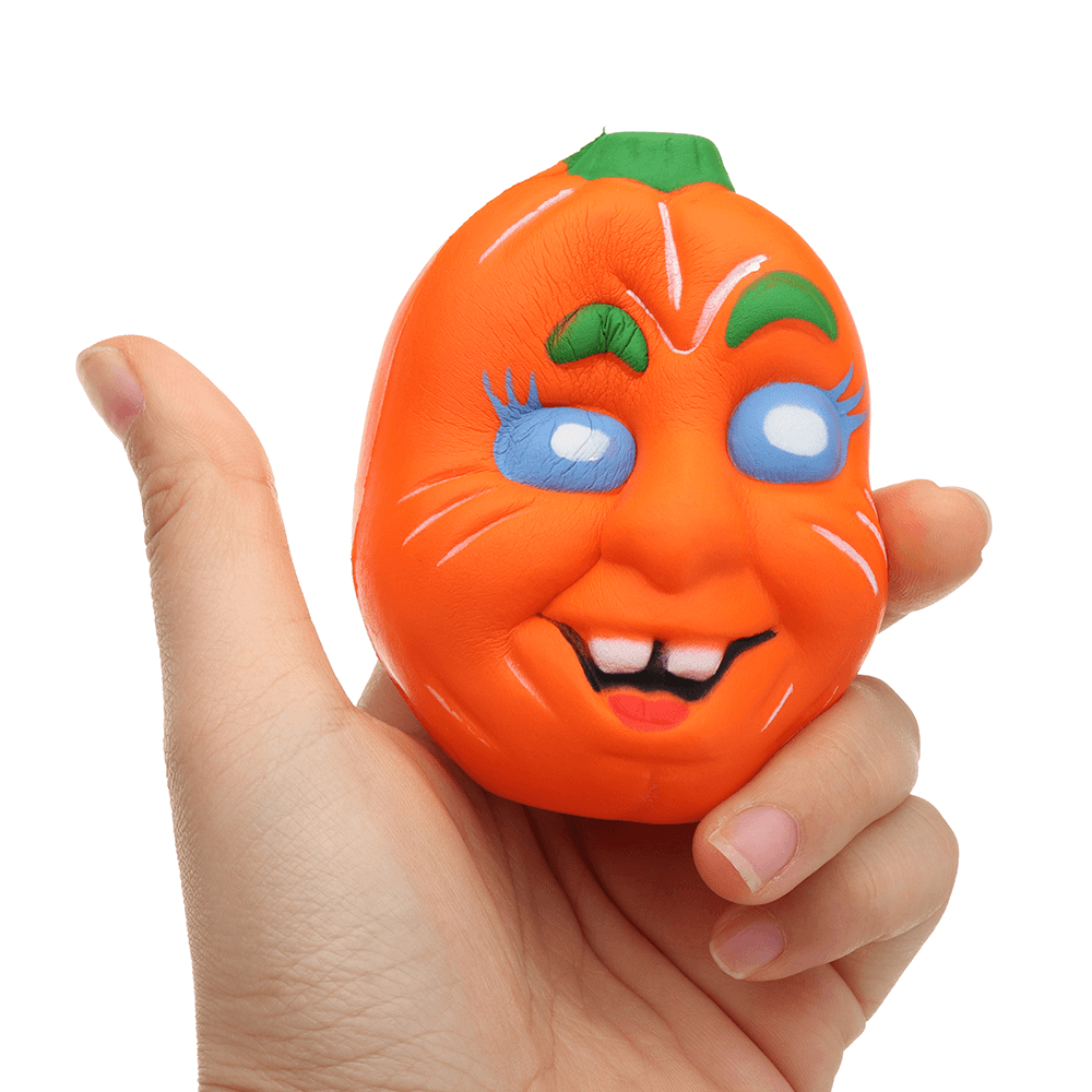 Halloween Pumpkin Squishy 7.5*9.5CM Slow Rising with Packaging Collection Gift Soft Toy - Trendha