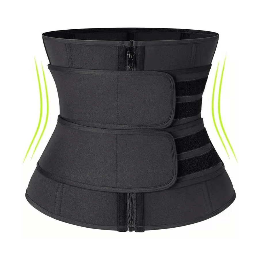 M/L/XL/2XL/3XL Women Waist Trainer Body Shaper Slimmer Sweat Belt Tummy Control Band - Trendha