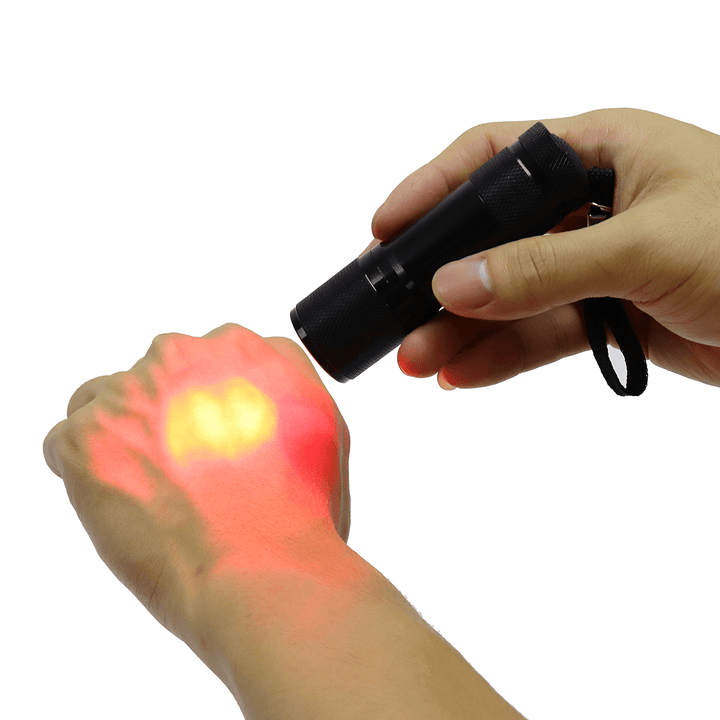 Portable Red LED Light Transilluminator Clinicians Nurses Vein Finder Viewer - Trendha
