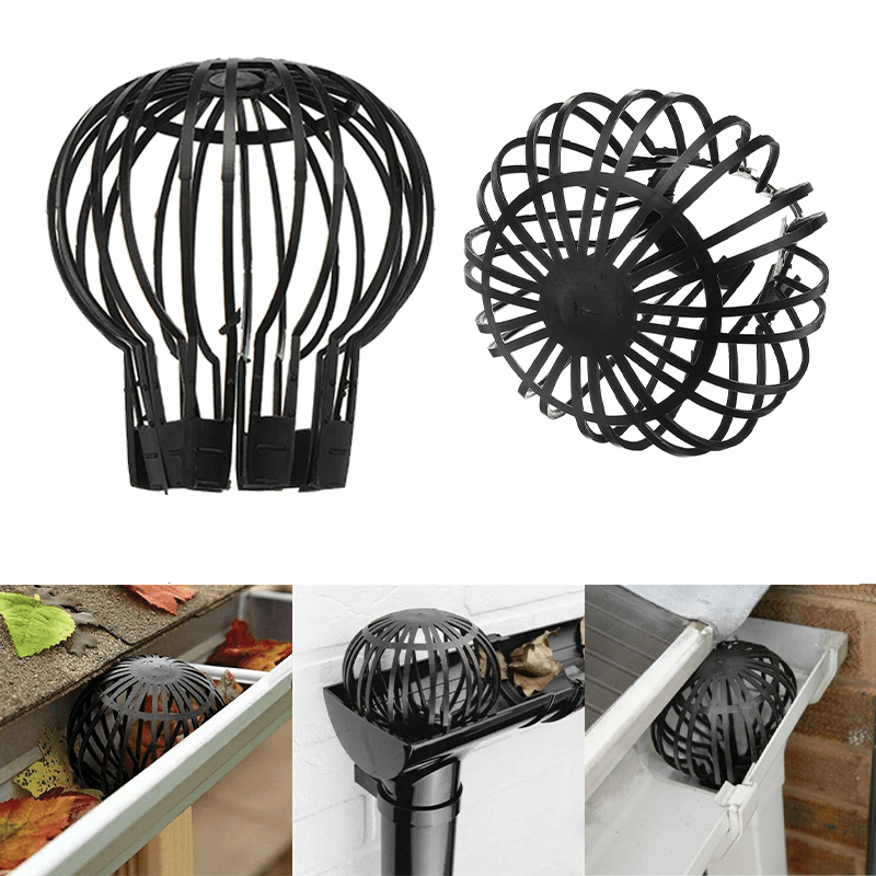 Gutter Leaf Debris Trap Guard Drain Pipe Cover Downpipe Rainwater for Home Garden Downpipe Filter Tool - Trendha