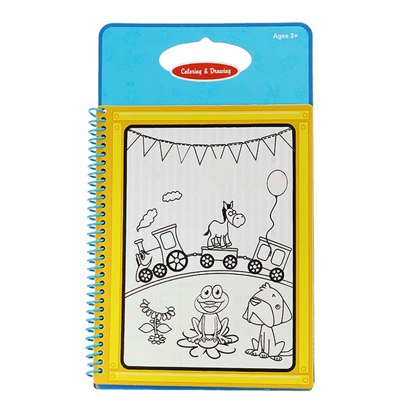Coolplay Magic Children Water Drawing Book with 1 Magic Pen / 1Coloring Book Water Painting Board - Trendha