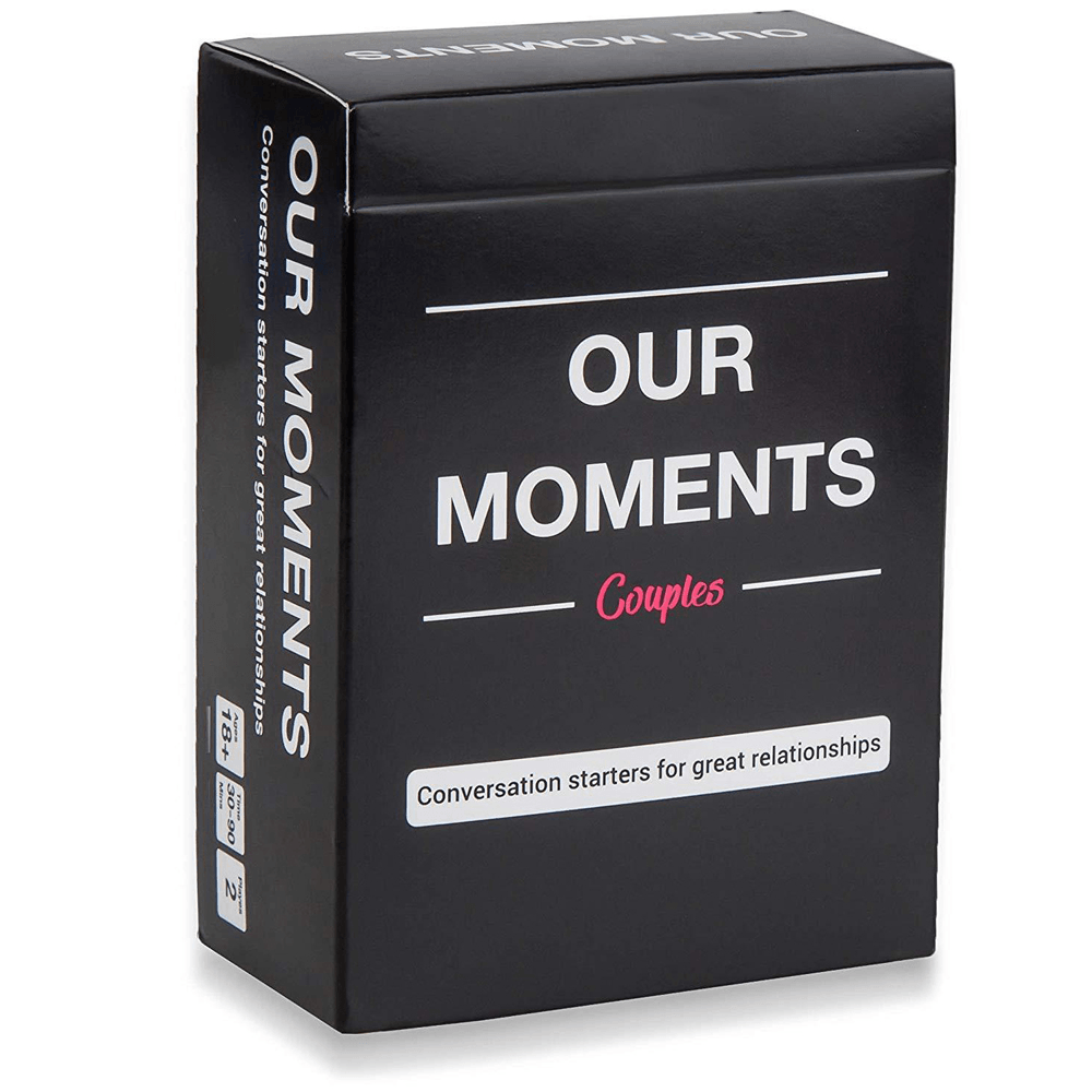 Our Moments Couples Card Conversation Starters for Great Relationships Solitaire Make Fun Board Game Toy - Trendha