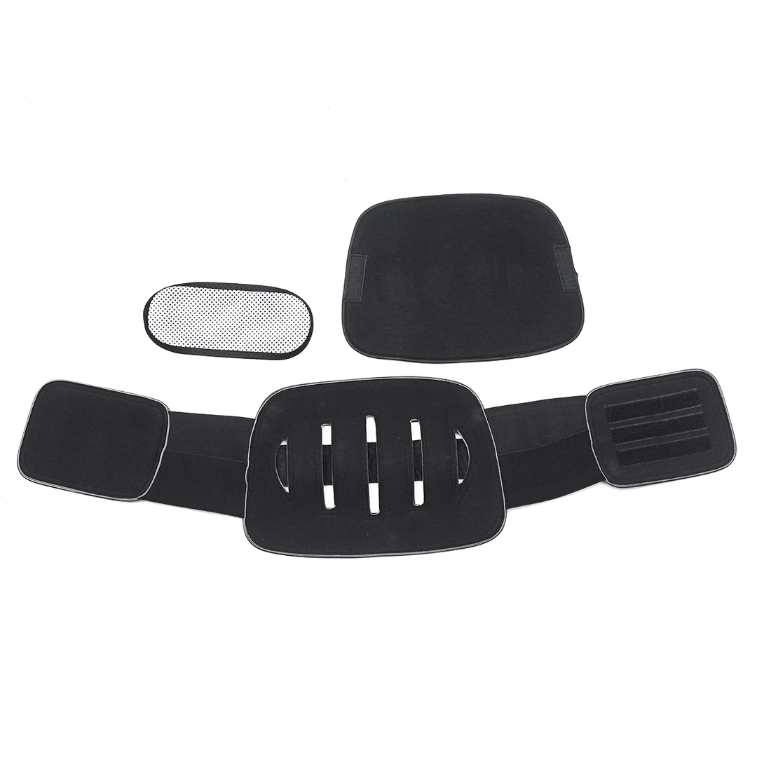 Self Heating Waist Belt Lumbar Disc Therapy Brace Spine Protector Relieve Back Muscle Fatigue - Trendha