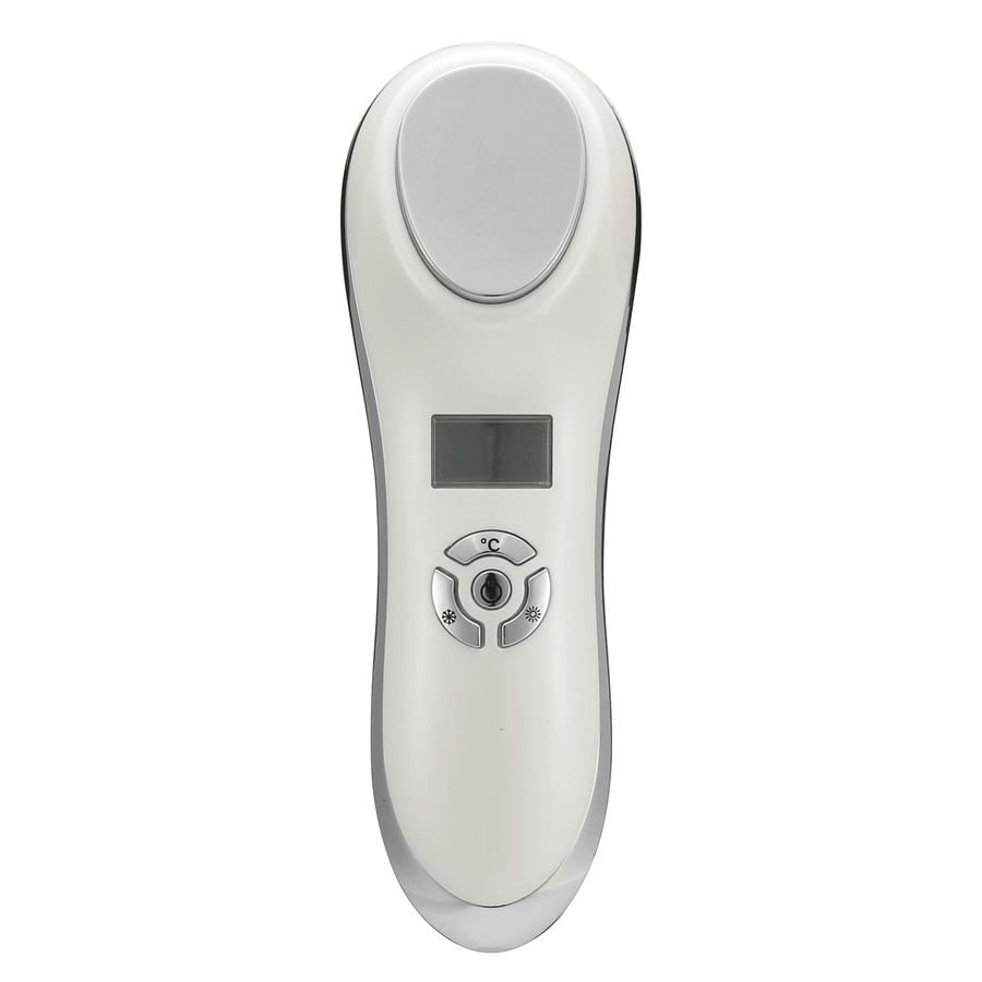 Ultrasonic Hot Cold Hammer Skin Tighten Device Face Lifting Beauty Massager Spa Beauty Machine - Trendha