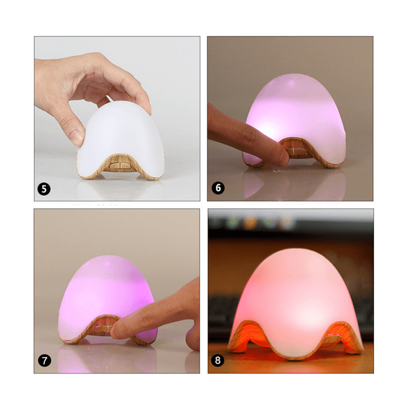 USB Mini Night Light Ultrasonic Air Purifier Aroma Diffuser - Trendha