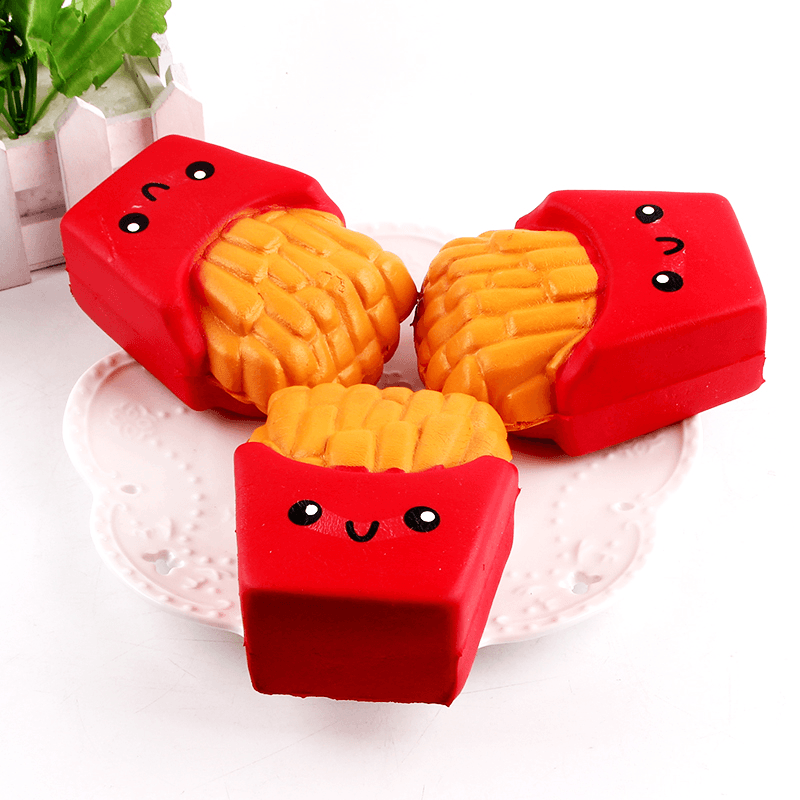 Sanqi Elan Squishy French Fries Chips Licensed Slow Rising with Packaging Collection Gift Decor Toy - Trendha