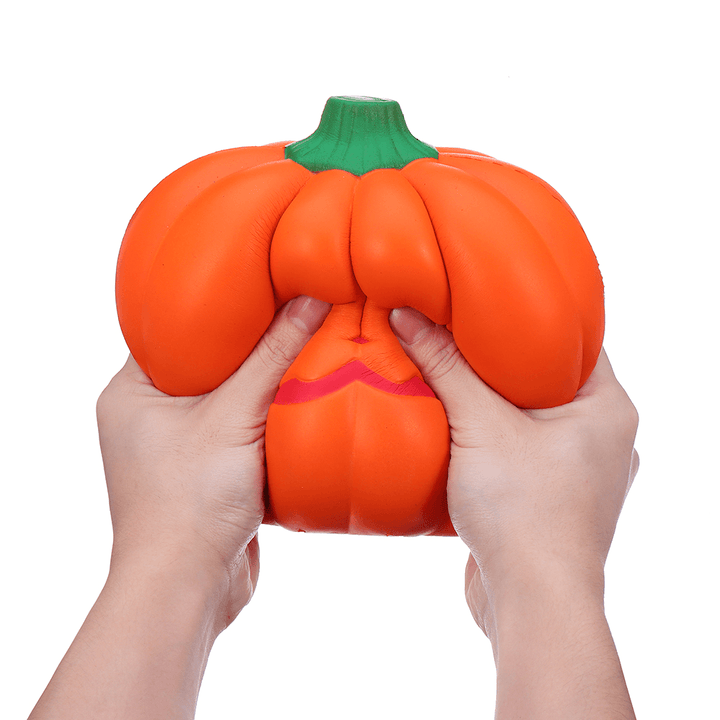 Humongous Squishy Giant Pumpkin 20CM Vegetables Jumbo Toys Gift Collection with Packaging - Trendha