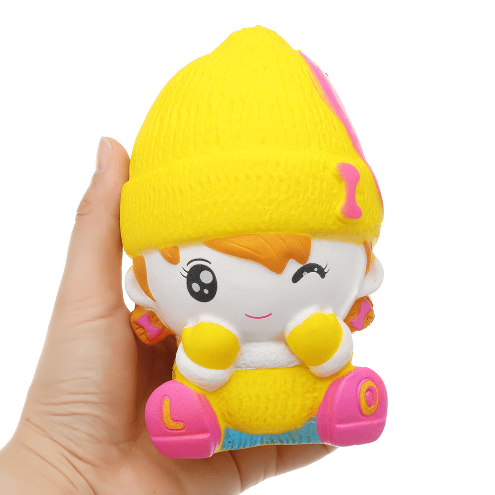 Snowman Girl Squishy Scented Squeeze Slow Rising Toy Soft Gift Collection Gift - Trendha