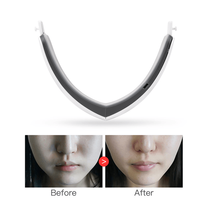 LED Photon Light Therapy V Face Massager Facial Lifting Slimming Double Chin Reducer anti Aging Wrinkles Skin Care Beauty - Trendha