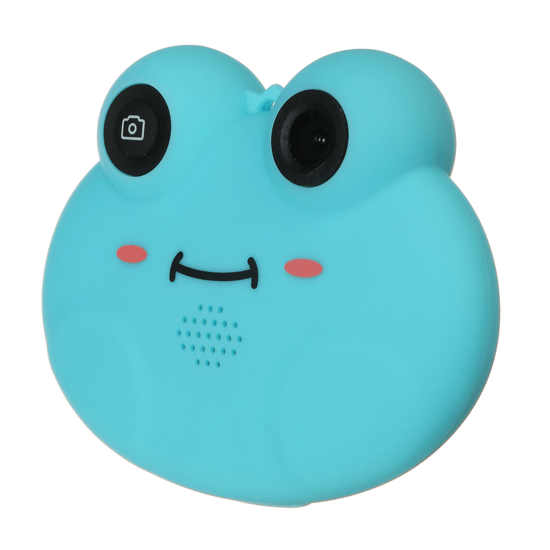 H312 Children Camera Cute Frog Animal 1.54 Inch HD Screen Wide Angle 120° with Board Game Novelties Toys - Trendha