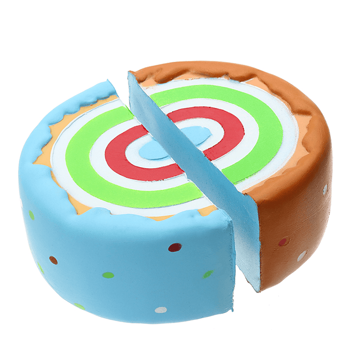 Eric Squishy Rainbow Cake 10Cm Slow Rising Original Packaging Collection Gift Decor Toy - Trendha