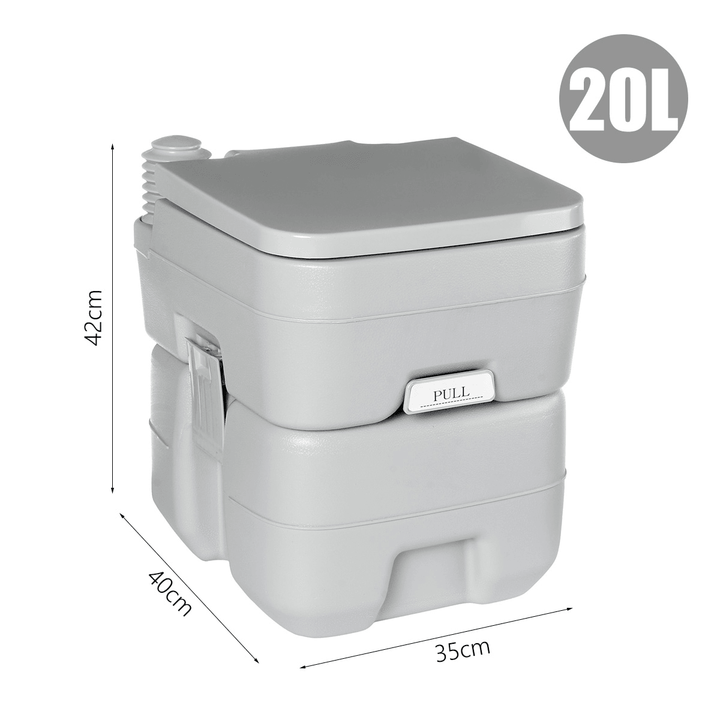 10L/12L/20L Portable Toilet for Elderly Home Travel Camping Commode Potty Indoor Outdoor - Trendha